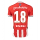 PSV Eindhoven Olivier Boscagli #18 Replike Domaci Dres 2024-25 Kratak Rukav